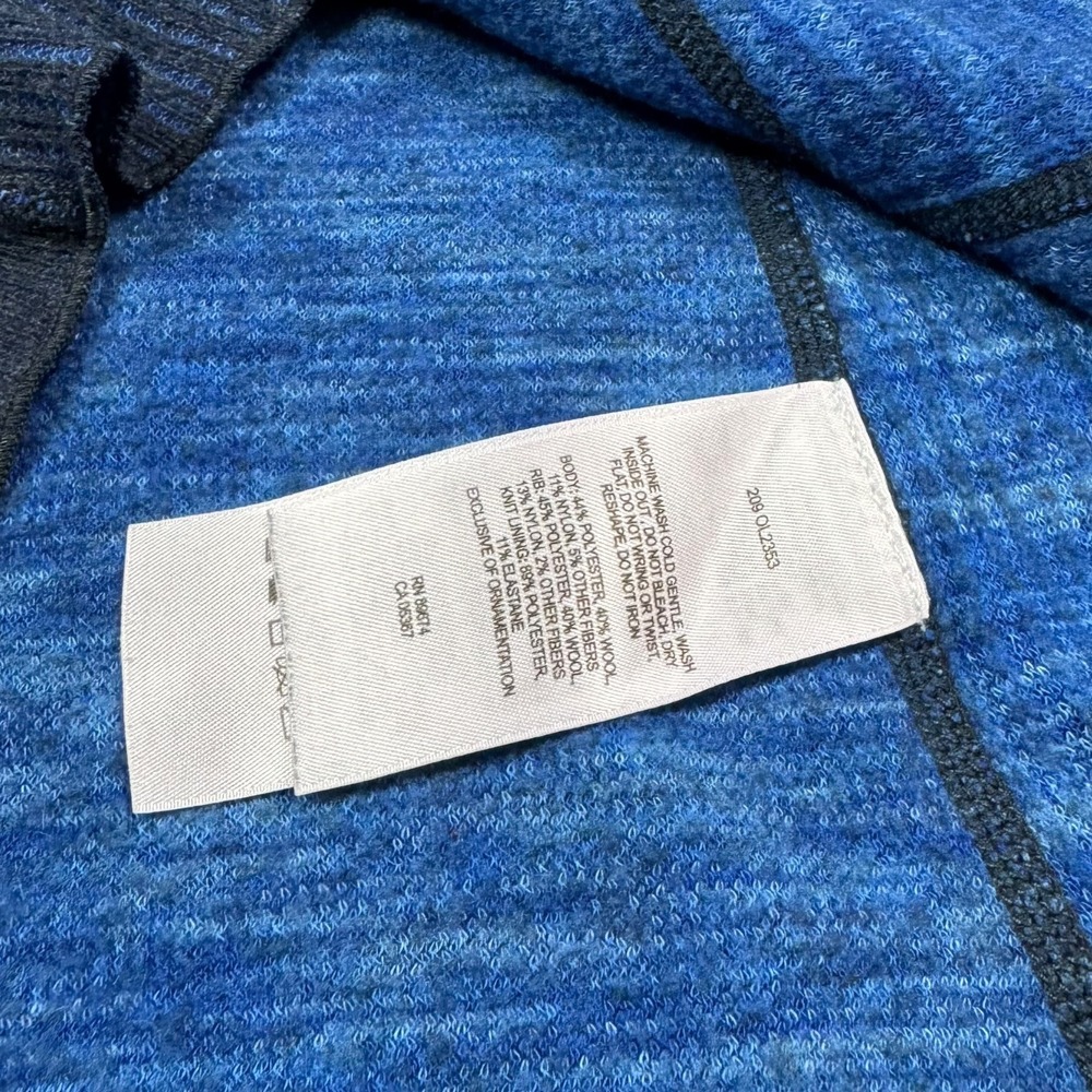 Mountain Hardwear Wool Blend Hiking Full Zip Jacket Women's Petite‎ Small - Picture 5 of 8